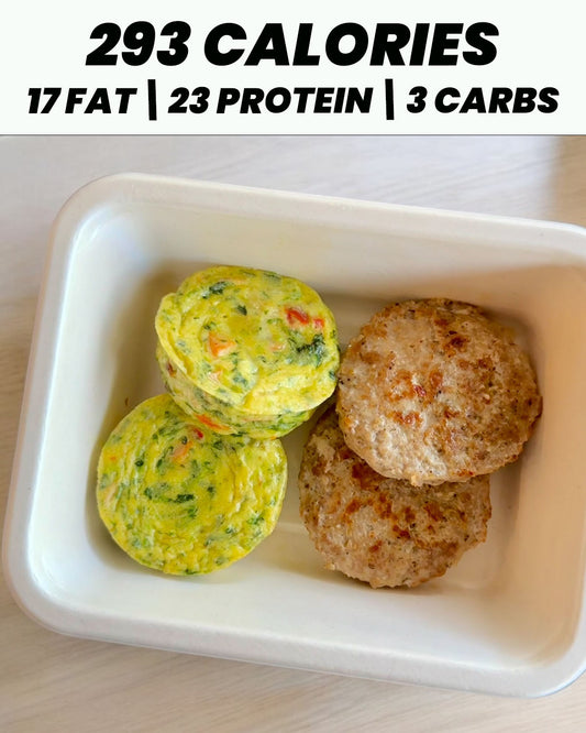 Veggie and Cheese Egg Bites